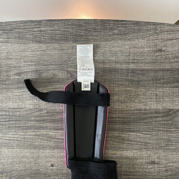 Adidas Ghost Solar Pink/Solar Blue Youth Soccer Shin Guards, Size Large - Picture 5 of 6